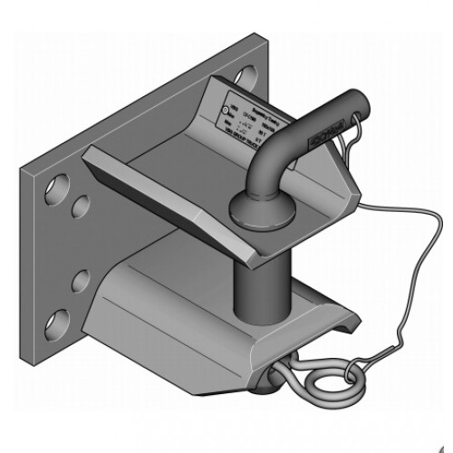 Coupling VBG Tow jaw 190, 160x100/120x55 VBG, 07019000 VBG VBG