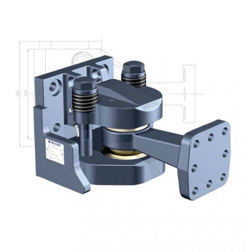 Ball coupling Type 5085 T, Ringfeder 14996839 RINGFEDER Trailer Couplings, Towing Eyes and