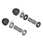 Rubber bearing kit