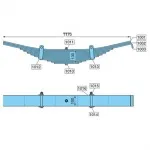 Lingė  13 lapų  360/2050 10t.