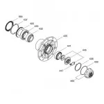 Repair kit hub bearing ( cpl. hub ) SKHB-90