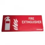 Sticker for box DUAL - Fire extinguisher