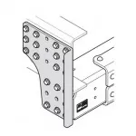 EDH-3 Volvo end plates 50x60