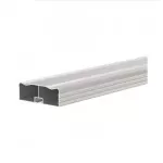 Anodised aluminium bar for side protection 