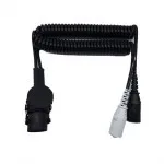 Spiral Cable for Lighting 15pin  to 2x7pin