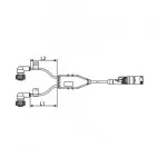 Kabelis  sujungimo Opti Tire IVTM