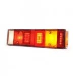 Combination rear lamp with side position li