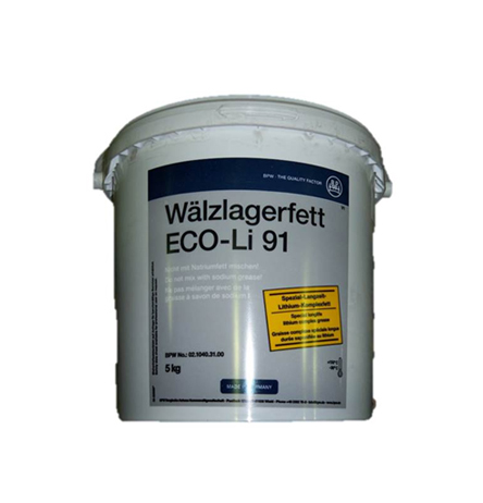 BPW longlife roller bearing grease ECO-Li 91, 5 kg.