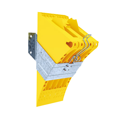 Hot galvanized chock holder E53, big